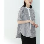 「N.（N. Natural Beauty Basic）」 半袖ブラウス MEDIUM ブラウン レディース