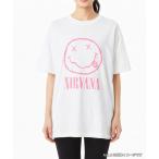 「NIRVANA」 半袖Tシャツ「Coenコラボ」 L オフホワイト レディース