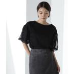 「NATURAL BEAUTY BASIC」 半袖カットソー FREE ブラック レディース