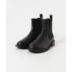 ブーツ レザーサイドゴアブーツ レディース