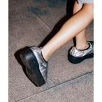 ショッピング厚底 サンダル サンダル 「SUBU/スブ」SUBU VAMP Platform Circle SILVER/スブ ヴァンプ プラットフォームサークルシルバー/厚底