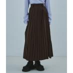 ショッピングクリスマスプレゼント スカート 「新作」Soft Leather Pleated SK｜ヴィーガンレザー/冬服/クリスマス/プレゼント