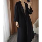コート チェスターコート ロング丈ガウンコート レディース