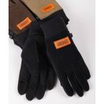  перчатки [79][UNIVERSAL OVERALL/ универсальный комбинезон ] бренд Logo стрейч вельвет перчатка / смартфон соответствует /