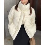 コート アウター 2WAY中綿パフジャケット レディース