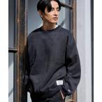 トレーナー スウェット DISCUS （ディスカス）裏フリース 配色プルオーバー メンズ レディース