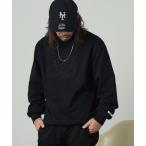  футболка тренировочный ONEXONE/ one four one LOGO CREWNECK большой Logo вырез лодочкой тренировочный мужской женский 