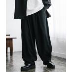  брюки волна tsu il 2 tuck легкий широкий ba Rune брюки мужской женский 