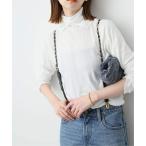 ショッピングハイネック tシャツ 「追加2」miller/ミラー SLOBE別注 SHEER RIB タートルネック 「洗濯機使用可能」 レディース