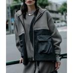 パーカー ポケットフーディー レディース