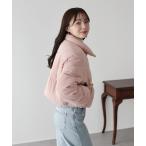 ダウンコート ダウンジャケット コーデュロイダウンジャケット レディース