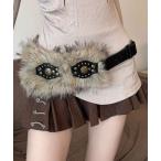  ремень eko мех Vintage Like Western ремень женский 