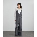 サロペット オーバーオール オーバーダイデニムサロペット レディース