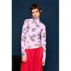 tシャツ Gradient Turtle Flower Top/グラデーションタートルフラワートップス レディース