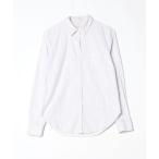 「Abercrombie&Fitch」 ストライプ柄長袖シャツ S ピンク レディース