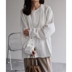 tシャツ ソフトリラックス ボリュームスリーブロンTee / 大人カジュアルトップス レディース