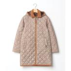 「LAVENHAM」 キルティング中綿コート 38 ベージュ レディース