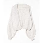 [moment+] вязаный ансамбль L серый женский 