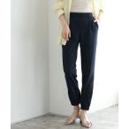 [Pierrot] легкий брюки - темный темно-синий женский 