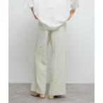 「KBF」 ブーツカットパンツ 36 ライトベージュ レディース