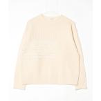 ニット セーター パッチワーク風ニ