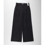 ショッピングOn パンツ 「SOMETHING」ＢＯＤＹＦＩＲＥベイカーワイドパンツ (ハイウエスト / ワイドシルエット / ユーティリティデザイン) レディース