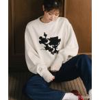 トレーナー スウェット 限定展開 FREAK'S STORE×前田亜美/Disney/Mickey Mouse/ミッキーマウス/フロッキー プリント
