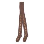 靴下 フラワーラインタイツ レディース