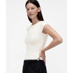 tシャツ GapStudioリブTシャツ レディース