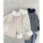 ショッピングボタン コート アウター マルチwayリボンミディコート レディース