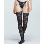 タイツ レースガーターストッキング レディース