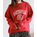 トレーナー スウェット 「ドラマ着用商品」「DISCUS ATHLETIC」裏起毛カレッジロゴスウェット レディース メンズ