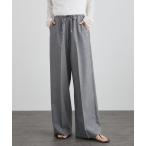 スラックス パンツ ノンミュールジングウールパンツ レディース