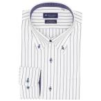 フォーマル シャツ 形態安定ノンアイロン ボタンダウン 長袖ビジネスワイシャツ（大きいサイズ・長いサイズ） メンズ