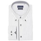 フォーマル シャツ 形態安定ノンアイロン ボタンダウン 長袖ビジネスワイシャツ（大きいサイズ・長いサイズ） メンズ