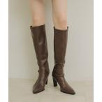 ショッピングロングブーツ ブーツ ポインテッドトゥロングブーツ レディース