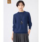 ショッピングスパンコール ニット セーター 「L」「SANYO Style EDITION掲載」「ウォッシャブル」ミニスパンコールニットプルオーバー レディース