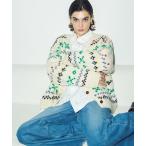 カーディガン ハンドメイドカウチンカーディガン レディース