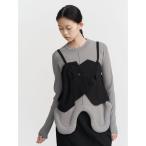 ショッピングバック FRONT BACK DOCKING BUSTIER「セットアップ着用可能」 / フロントバックドッキングビスチェ レディース