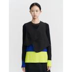 ショッピングジレ ベスト ジレ WAVE ASYMMETRY VEST「セットアップ着用可能」 / ウェーブアシンメトリーベスト レディース