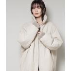 ブルゾン アウター 撥水加工 中綿スタンドオーバージップブルゾン レディース メンズ