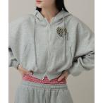 パーカー 「UNISEX」MUCENT／レオパード フードZIP レディース メンズ