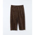  брюки [Les Fleurs] велюр половина леггинсы /634724 женский 