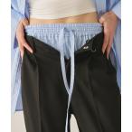 パンツ ストライプショートパンツ/セットアップ可能 レディース