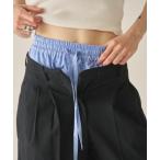 パンツ カラーブロードショートパンツ/セットアップ可能 レディース