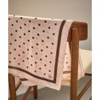 スカーフ バンダナ ドット柄スカーフ レディース