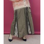 スカート 553273：雪の結晶×星座×楽器柄 2wayカーゴスカート