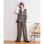 セットアップ 「セットアイテム」ペプラム ビスチェ パンツ セットアップ レディース