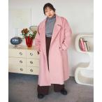 コート アウター ダブルロングコート レディース メンズ