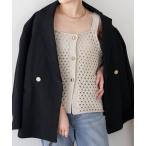 ショッピングキャミソール キャミソール メッシュニットキャミ